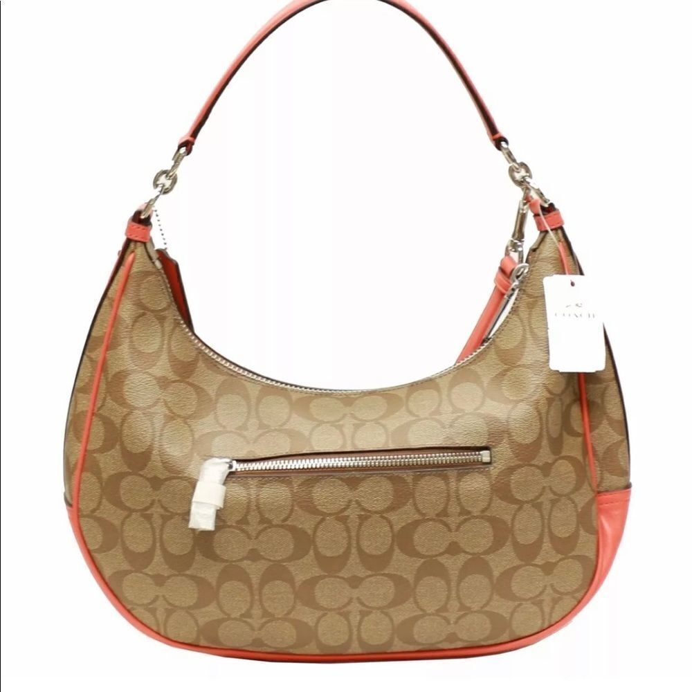🔥🌷NWT! Coach F58288 Sig Harley EW Hobo Handbag Msrp:$375.00 - Picture 10 of 13